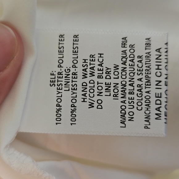 Baltic Born | Emma White Smocked Tulle Dress Size Large NWOT - Picture 8 of 9